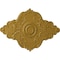 Ekena Millwork Piedmont Ceiling Medallion (Canopies up to 6 1/2"), 67 1/8"W x 48 5/8"H x 1 7/8"P, Pharaohs Gold CM67PEPGS - alternate 1